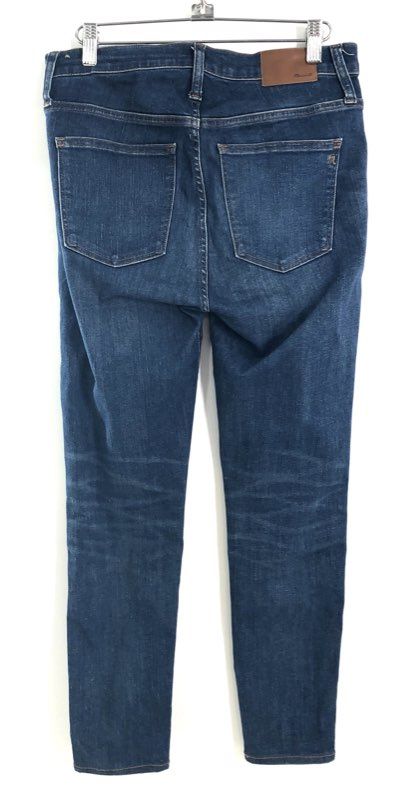 Madewell Women's 2 Pair Jeans Lot Blue 9" High-Rise & Mid-Rise Skinny Sz 28