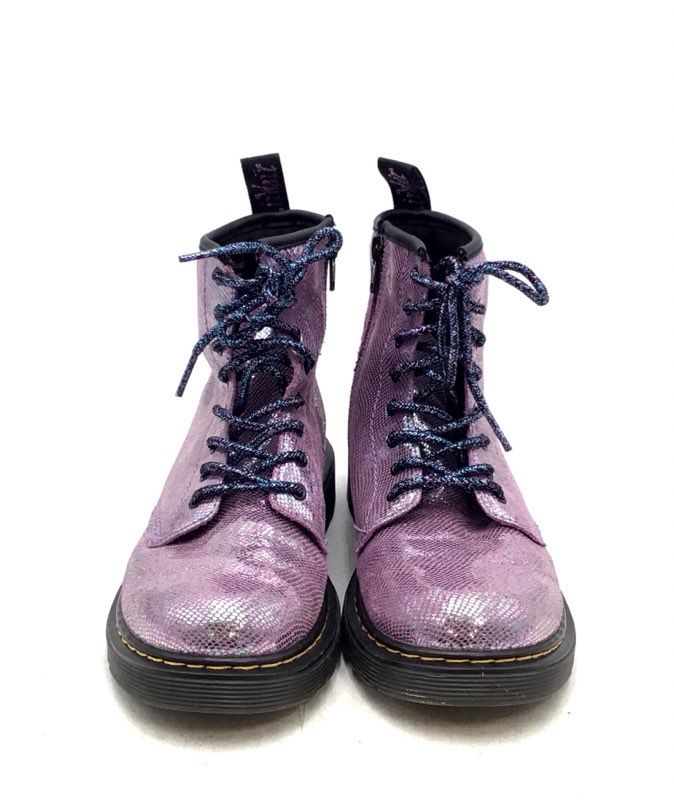 Dr. Martens Women&#39;s Pink Ankle Combat Boots - Size 5