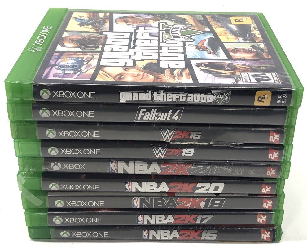 Grand Theft Auto V Fallout 4 9 Xbox One Game Lot Sports Action RPG