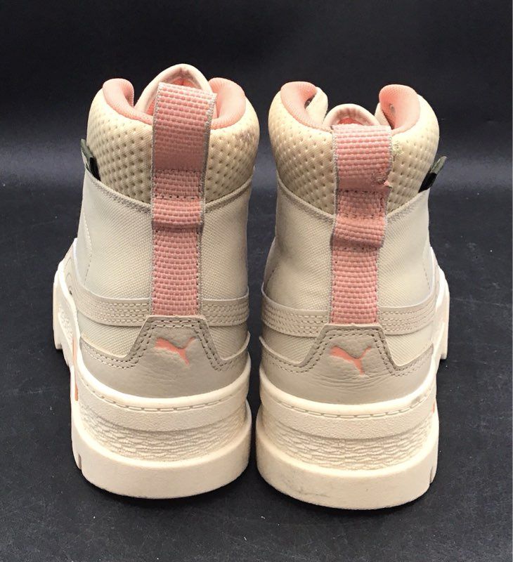 Puma Mayze Mid Platform Sneakers Pristine Rose Quartz Women's Size 8.5