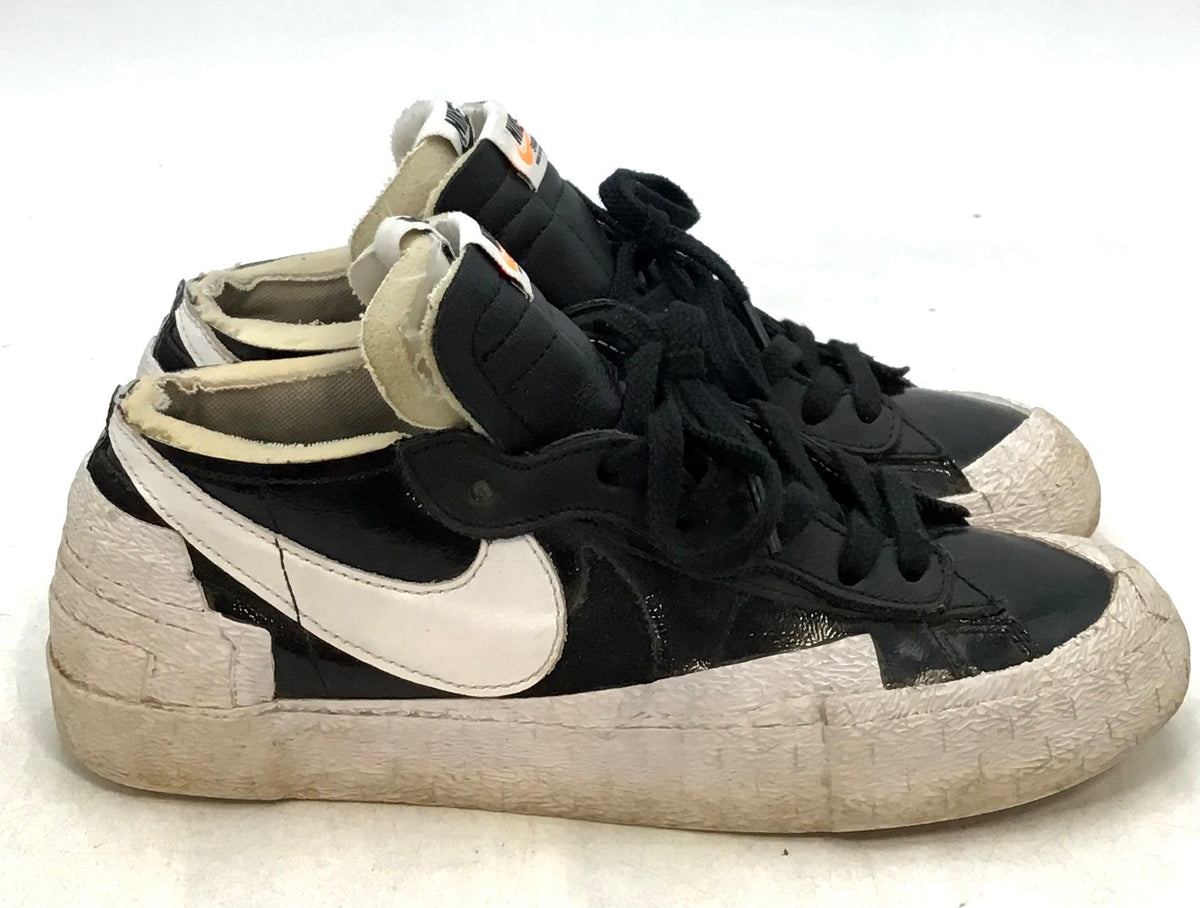 Nike Men&#39;s Blazer Low DM6443-001 Black White Athletic Shoes - Size 8.5