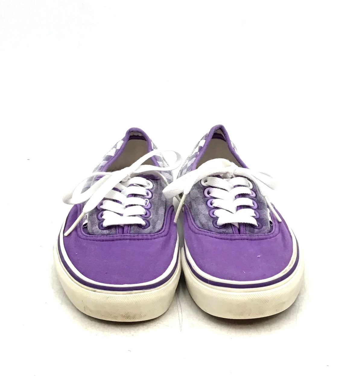 Vans Men&#39;s Off The Wall Purple Skateboarding Athletic Shoes - Size 7.5