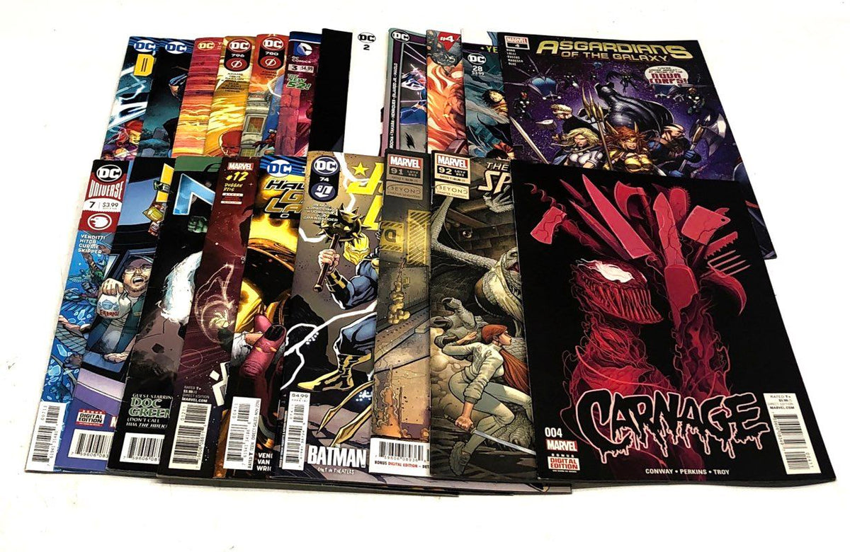 Comic Book Lot Marvel DC Mixed Modern Age Superhero Comics