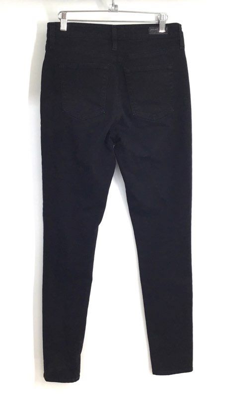 AG Adriano Goldschmied Women's Mila High-Rise Super Skinny Black Jeans Sz 29R