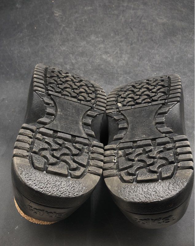 Birkenstock Super Birki Black Slip Resistant Clogs Mules Size L10 M8