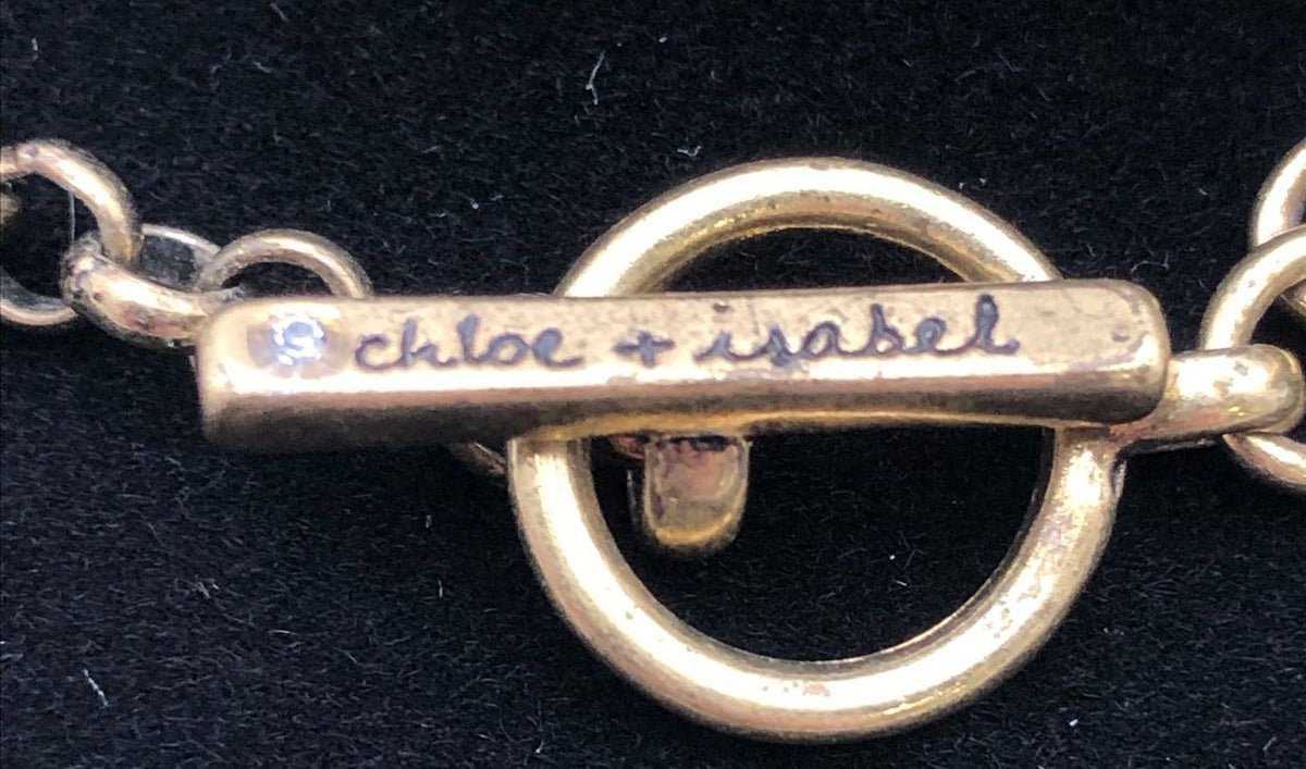 Chloe & Isabel Costume Jewelry Lot of 5 Signed Bracelets Ring Drop Earrings