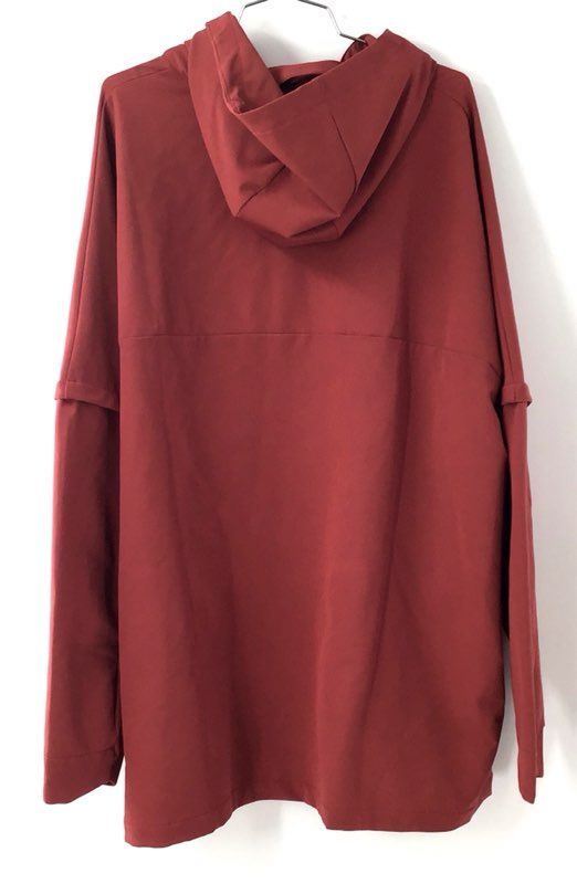 Jordan Men's Oklahoma Sooners OU Pullover Jacket Red Hooded Half Zip Sz 3XL
