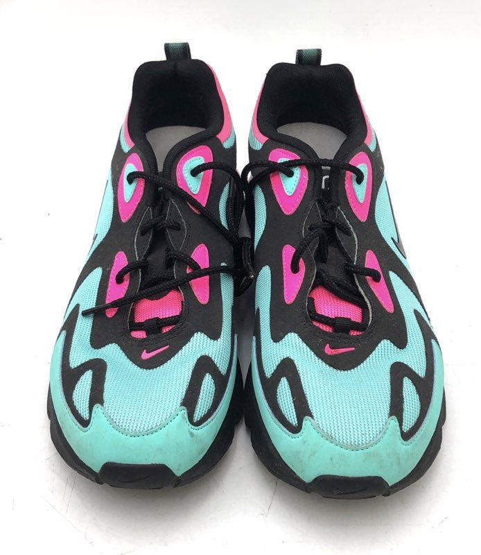 Nike Air Max 200 South Beach Black Hyper Pink Teal Men's Sneakers Size 9