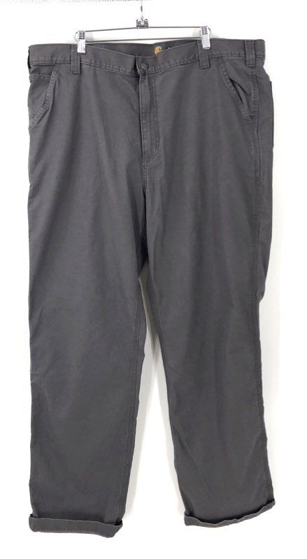 NWT Carhartt Men's Gray Relaxed Fit Work Pant - Size 42X34