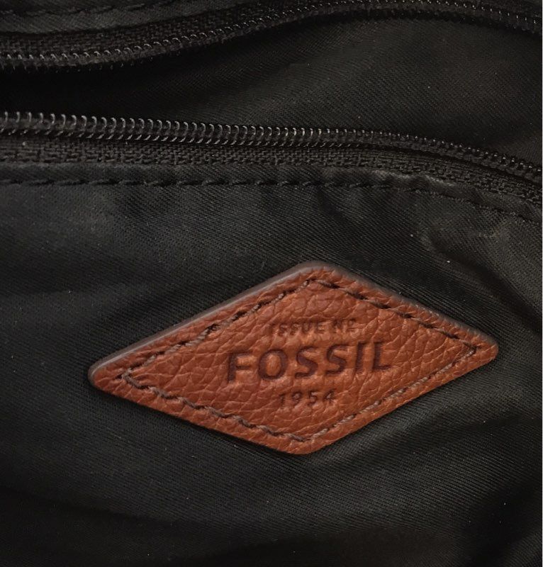 Fossil Women&#39;s Brown Leather Satchel Bag