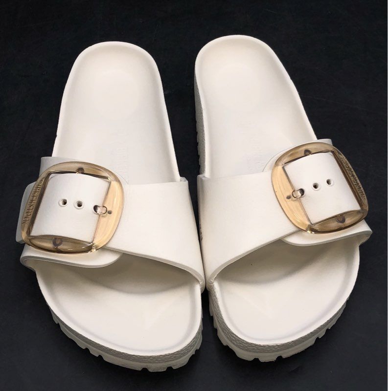 Birkenstock Arizona Big Buckle EVA White Sandals Size EU 41 / US L10 M8
