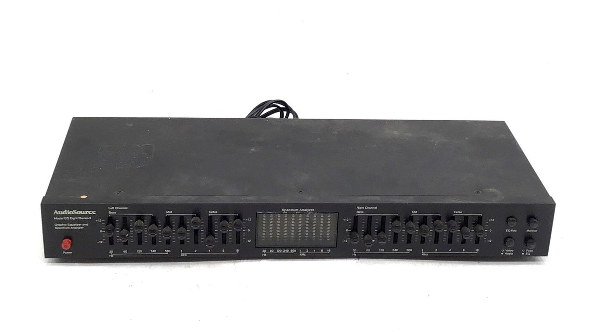 AudioSource EQ Eight/Series II Graphic Equalizer And Spectrum Analyzer