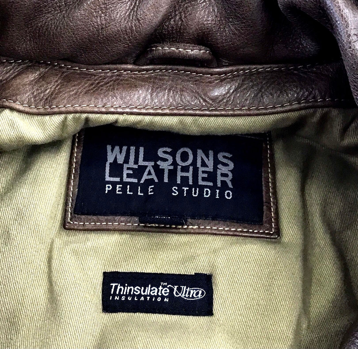 Wilsons Leather Men's Brown Jacket