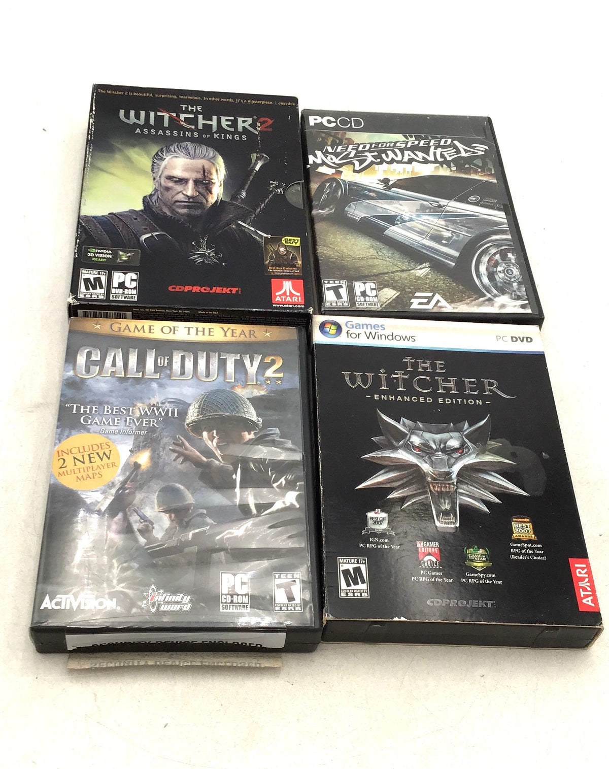 The Witcher 2, Need For Speed, Guild Wars 2, The Sims 3 Seasons Game Lot