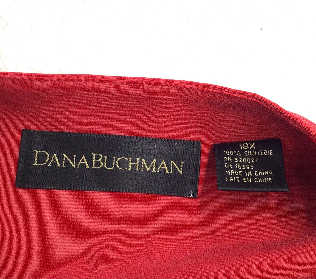 NWT Dana Buchman Women's Red Tunic Blouse - Size 18X