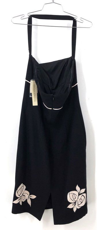 NWT Maggy London Women's Black Blush A-Line Dress - Size 8