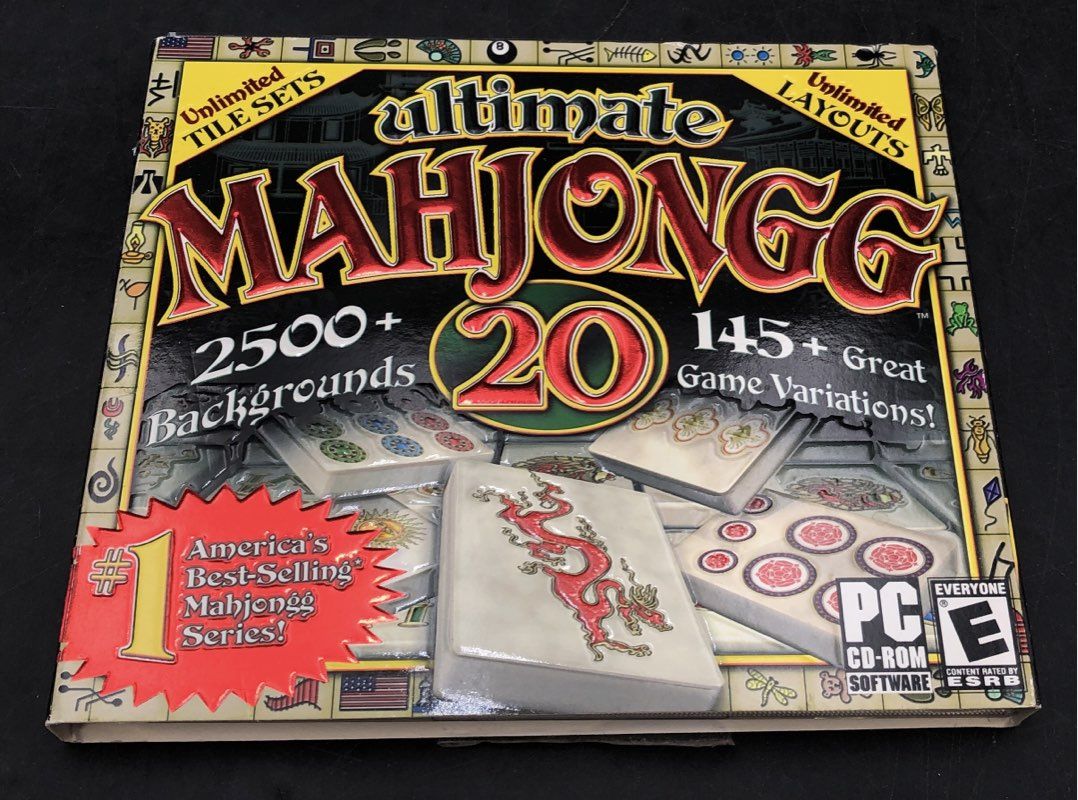 Wolfenstein Pirates! Mahjongg 15 PC CD-ROM Game Lot Windows XP 98 Vista