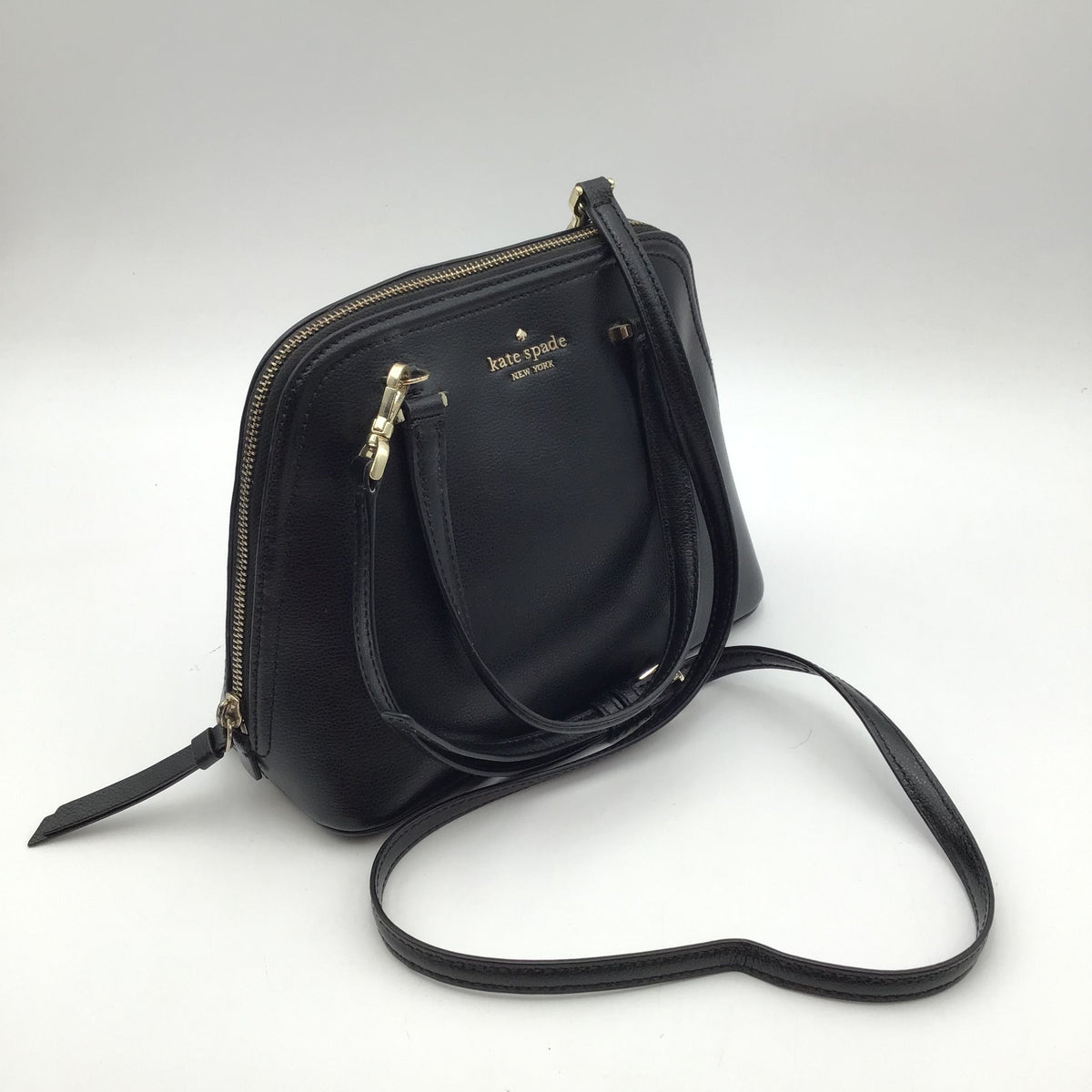 Authentic Kate Spade New York Women&#39;s Black Luxury Crossbody Bag - COA Included