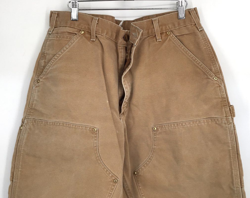 Carhartt Men&#39;s Brown Carpenter Pants - Size 36