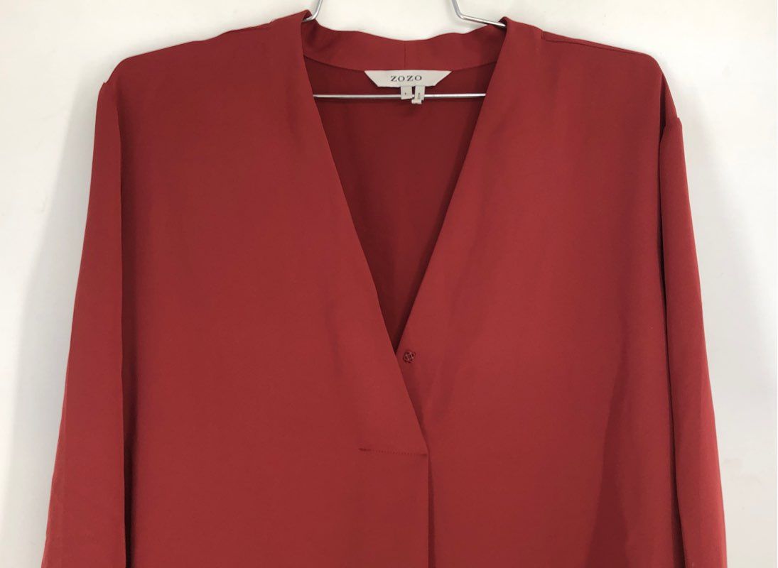 NWT ZoZo Women's Red Blouse - Size L