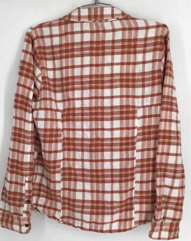 Buckle BKE Women&#39;s Multicolor Plaid Cotton Button-UP Shirt - Size L/S Lot Of 2