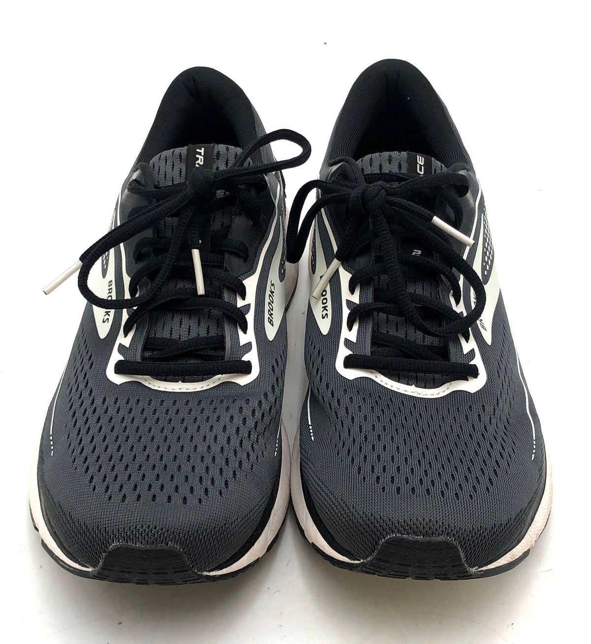 Brooks Trace 2 Black White Silver Women's Running Shoes Size 11
