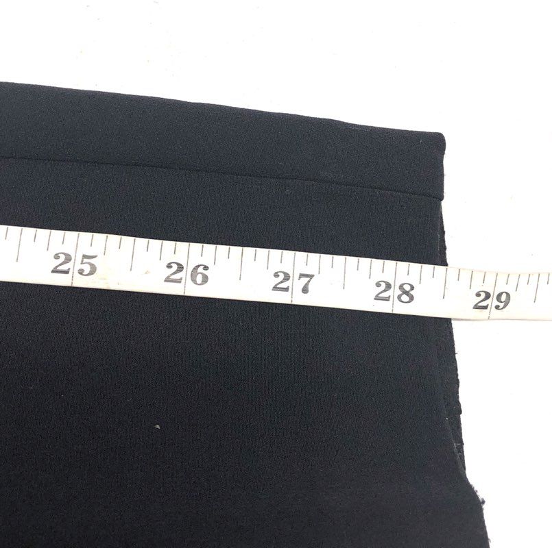 M&S Autograph Women's Black White Side Stripe Trousers Regular Sz UK 8