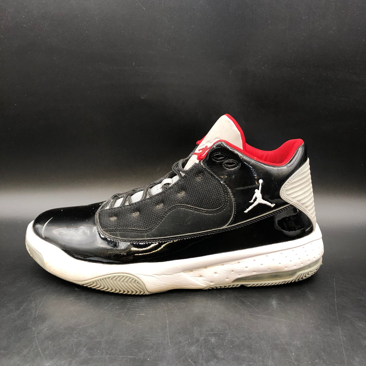 Nike Air Jordan Max Aura 2 Men's 'Black Cement' Sneakers-Size: 12 (+COA)