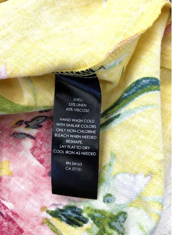 NWT Jessica Howard Women's Yellow Floral Mini Dress - Size 8