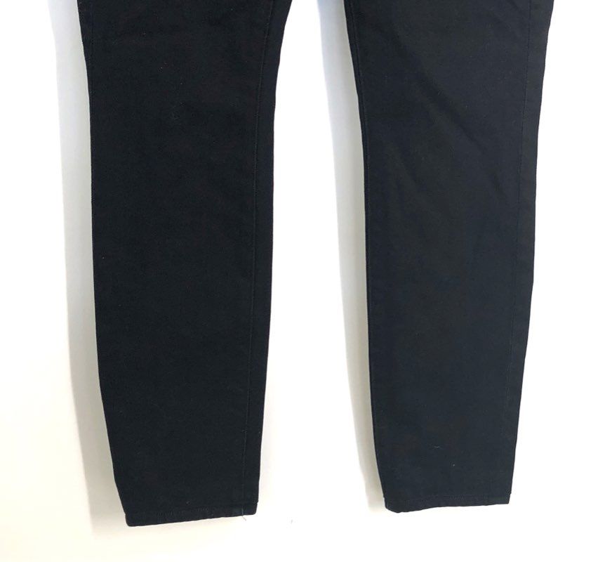 Vince Women's Black Skinny Jeans Solid Made in USA Sz 25