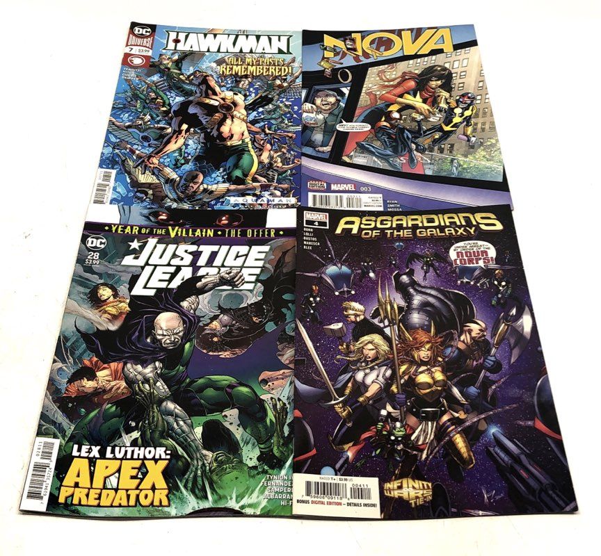 Comic Book Lot Marvel DC Mixed Modern Age Superhero Comics