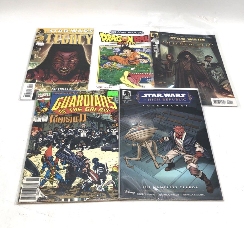 Comic Book Lot Marvel DC Dark Horse Star Wars Legacy 1990s-Modern 24 Comics