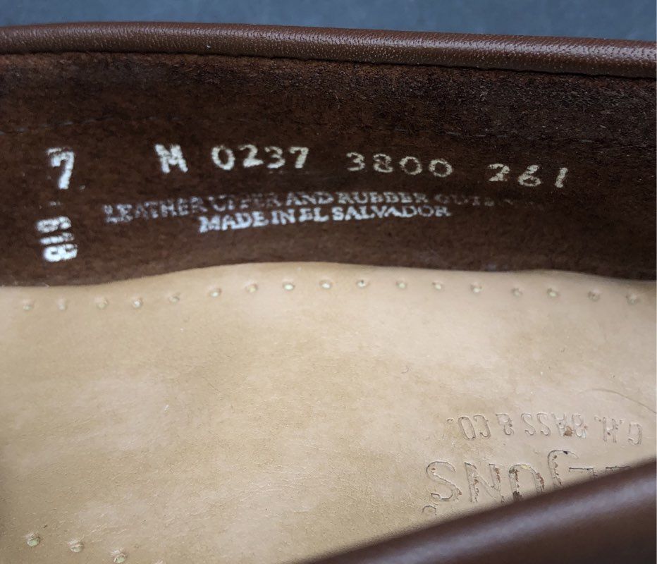 G.H. Bass Weejuns Kathleen Brown Leather Penny Loafers Women's Size 7 M