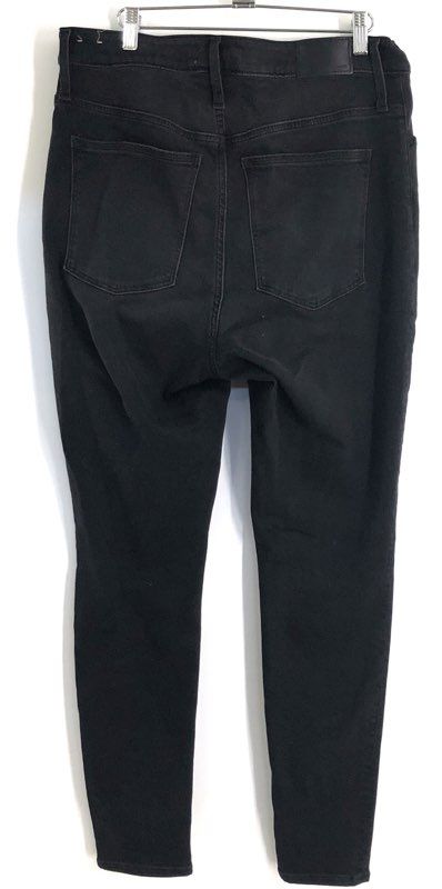 Madewell Women's Curvy Roadtripper Black High Rise Skinny Jeans Size 31