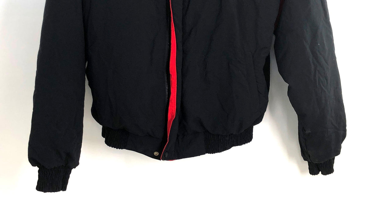 American Made Goodwrench Racing NASCAR Jacket Black Red GM Parts XL