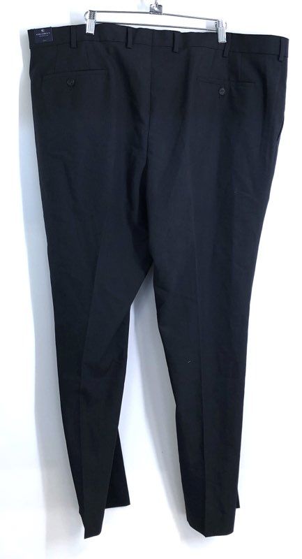 Construct Men's Charcoal Flat Front Performance Dress Pants 44x32 NWT