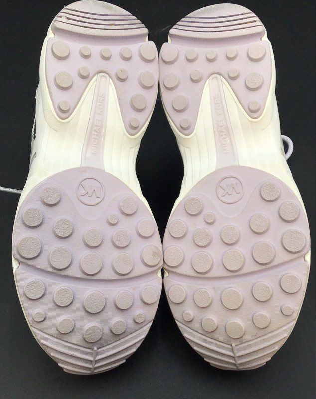 Michael Kors Women&#39;s White Athletic Shoes - Size 7.5M