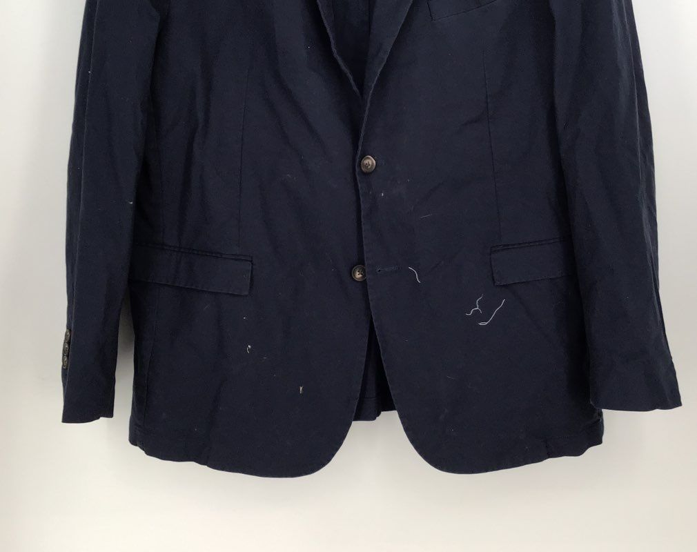 NWT Jos. A. Bank Men&#39;s Navy Blue Notch Lapel Single-Breasted Blazer - Size 2XL