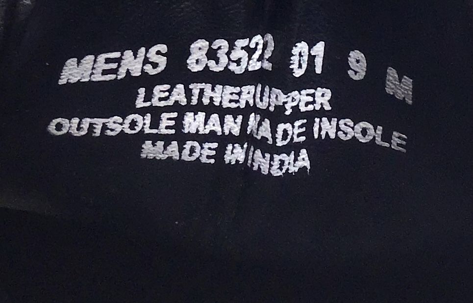 Nunn Bush Men's Black Leather Oxford Dress Shoes - Size 9M