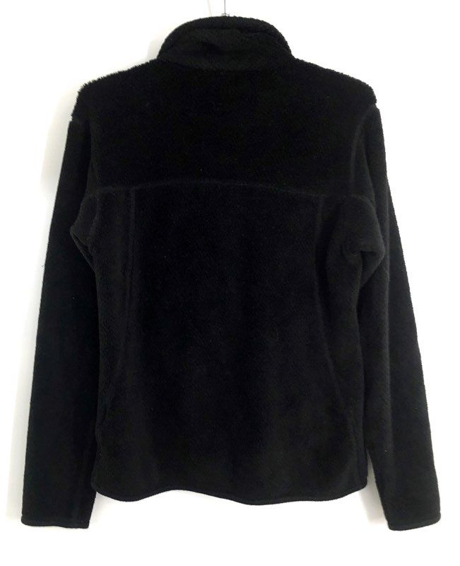 Patagonia Women's Black Re-Tool Snap-T Fleece Pullover Polartec Sz S