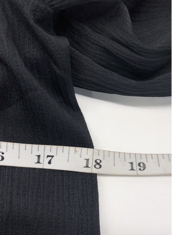 Ann Taylor Women's Black Long Sleeve Tie Cuff Keyhole Back Blouse Sz S NWT