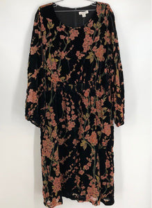 NWT Coldwater Creek Women's Multicolor Floral A-Line Dress - Size 22W