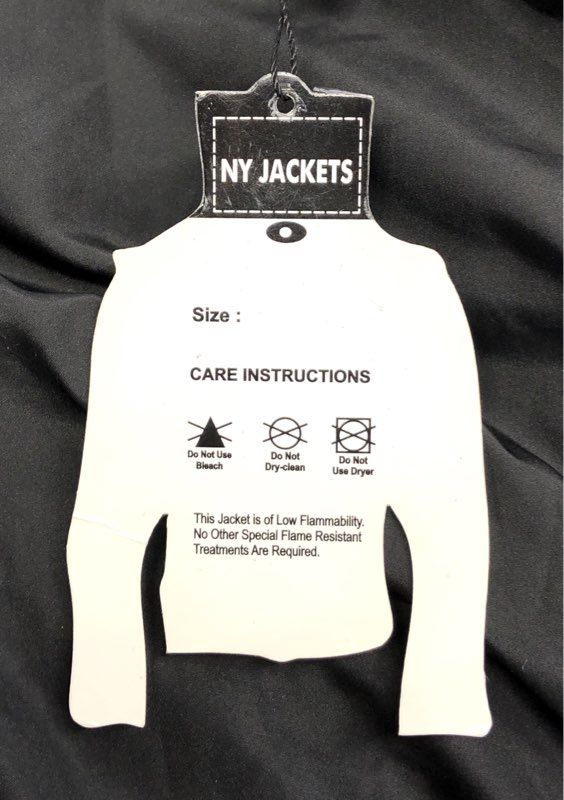 NY Jackets Casey DeSantis Where Woke Goes To Die Black Leather Jacket Sz L