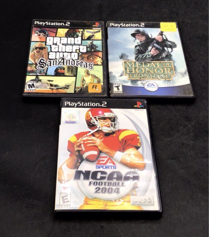 Grand Theft Auto SOCOM 10 PlayStation 2 Game Lot Sony PS2 Action Racing