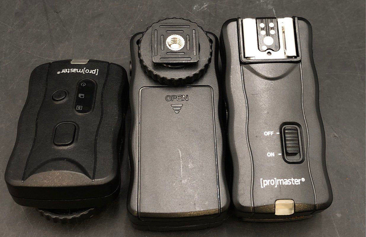 Promaster Remote Camera and Flash Trigger System & Accessories Lot