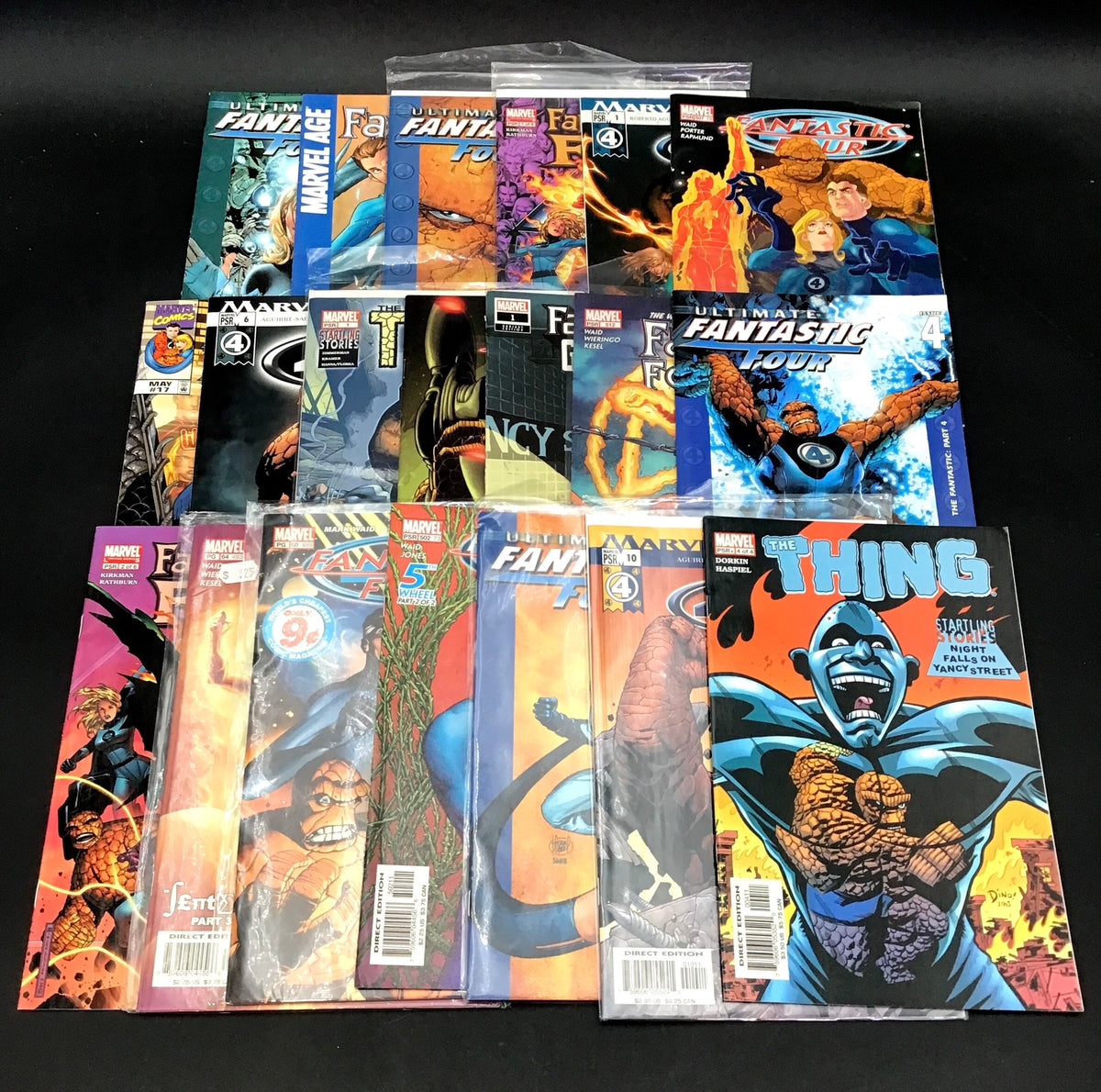 Marvel Fantastic Four: Foes, Grimm Noir Thing &amp; More Comic Books Mixed Lot