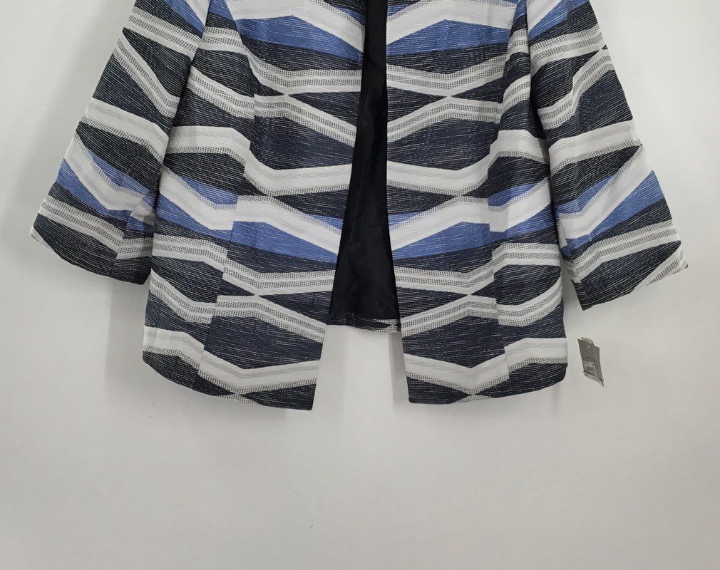 NWT Kasper Women&#39;s Blue Horizon Jacket - Size 18