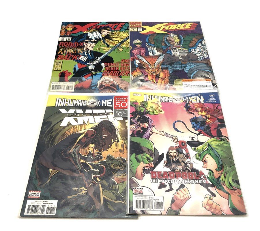 Marvel & DC Comic Book Lot Bronze & Modern Age Superhero