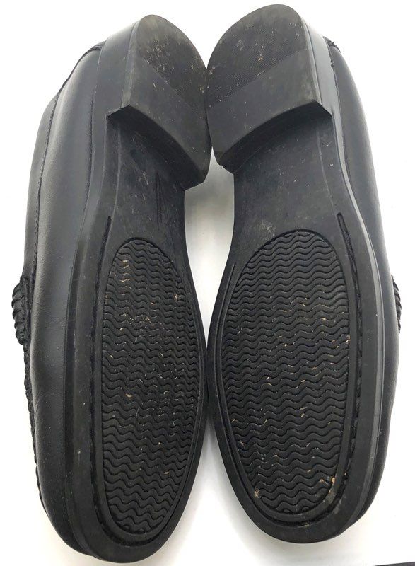 G.H. Bass & Co. Weejuns Kathleen Black Leather Penny Loafers Lot of 2 Size 7 M