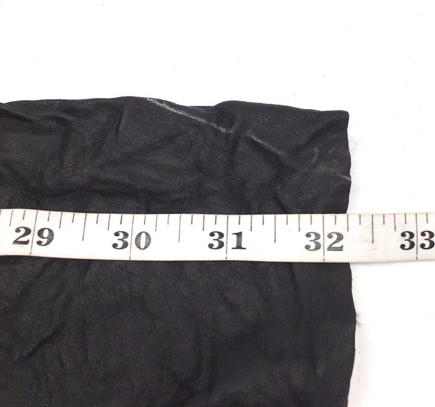 Vintage Harley-Davidson Women's Black Leather High Rise Riding Pants Sz 8